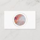 Search for circular business cards Elegant