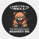 Search for funny devil stickers Face