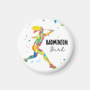 Recherche de badminton magnete Volant