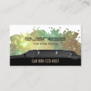 Search for limousine business cards Taxi