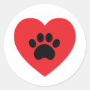 Search for heart paw stickers Animal