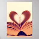 Search for book lover posters Heart