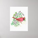 Recherche de cardinal painting canvas prints Cardinal du nord