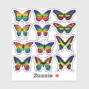 Search for rainbow butterfly stickers Butterflies