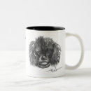 Search for white poodle mugs Black