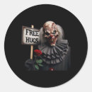 Search for horror clown stickers Pink