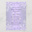 Search for snowflake quinceanera invitations Wonderland
