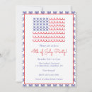 Search for american flag 4th of july invitations Watercolor