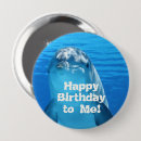 Recherche de dauphins badges Pour enfants