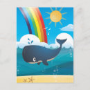 Recherche de mer profonde cartes postales Baleine