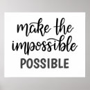 Recherche de impossible art Typographie
