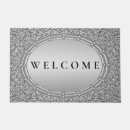 Search for silver glitter doormats Trendy