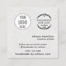 Search for artisan business cards Logo