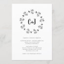 Search for laurel wreath wedding invitations Typography