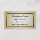 Search for embossed metal business cards Gold