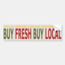 Search for local farmers bumper stickers Fresh