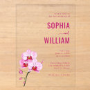 Recherche de orchidee rose invitations Élégant