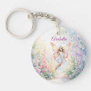 Search for fairy flower keychains Magical