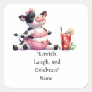 Recherche de fille de yoga autocollants Drôle