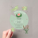 Search for lily birthday invitations Toads