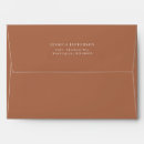 Search for burnt orange envelopes Traditional