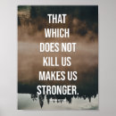 Search for strength and perseverance posters Courage