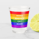 Search for gay shot glasses Rainbow