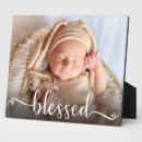 Search for newborn baby plaques Typography
