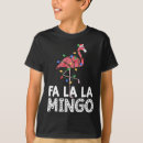 Search for flamingo kids tshirts Xmas