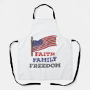 Search for freedom aprons Flag