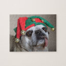 Search for christmas dog puzzles Pug