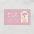 Recherche de fleuriste moderne cartes visite Plante
