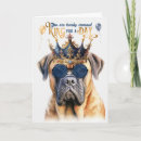 Search for mastiff birthday cards For him