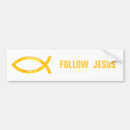 Search for follow jesus bumper stickers Religion