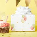 Recherche de ballon rouge papier cadeau Parti