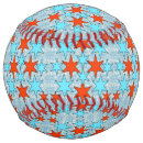 Search for blue softballs Red white and blue