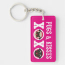 Search for black pug keychains Pugs