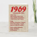 Recherche de 1969 anniversaire cartes Année de naissance