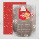 Search for hot cocoa party invitations Snowflake