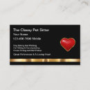 Search for watcher business cards Sitter