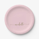 Search for pink paper plates Calligraphy