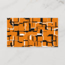 Search for black and orange business cards Contemporary
