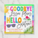 Search for thank you teacher gift tags Last day of school