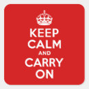 Search for keep calm and stickers Red