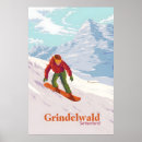 Search for snowboarding posters Vintage travel