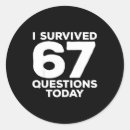 Search for funny i survived stickers Sale