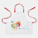 Search for paint brush aprons Watercolor