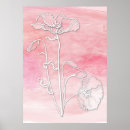 Search for abstract rose posters Watercolor