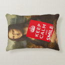 Recherche de la mona lisa coussins Parodie