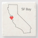 Recherche de california dessous de verres Zone de baie